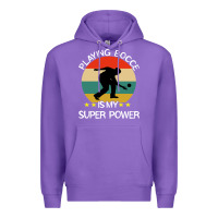 Purple bocce super power boules sports Premium Hoodie - artisFamous
