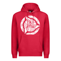 Cardinal celtic trinity knot crow spiritual mandala Premium Hoodie - artisFamous
