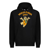 Black yabba dabba doo Premium Hoodie - artisFamous