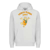 Dove Grey yabba dabba doo Premium Hoodie - artisFamous
