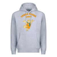 Heather Grey yabba dabba doo Premium Hoodie - artisFamous