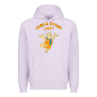 Lilac yabba dabba doo Premium Hoodie - artisFamous