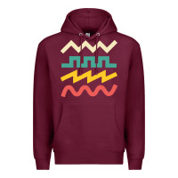 Burgundy synthetiseur Premium Hoodie - artisFamous