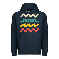 Navy synthetiseur Premium Hoodie - artisFamous