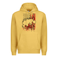 Antique Gold usa utv rzr racing Premium Hoodie - artisFamous