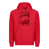 Red usa utv rzr racing Premium Hoodie - artisFamous