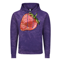 Cloud Purple strawberry Vintage Hoodie - BarkalooDesign