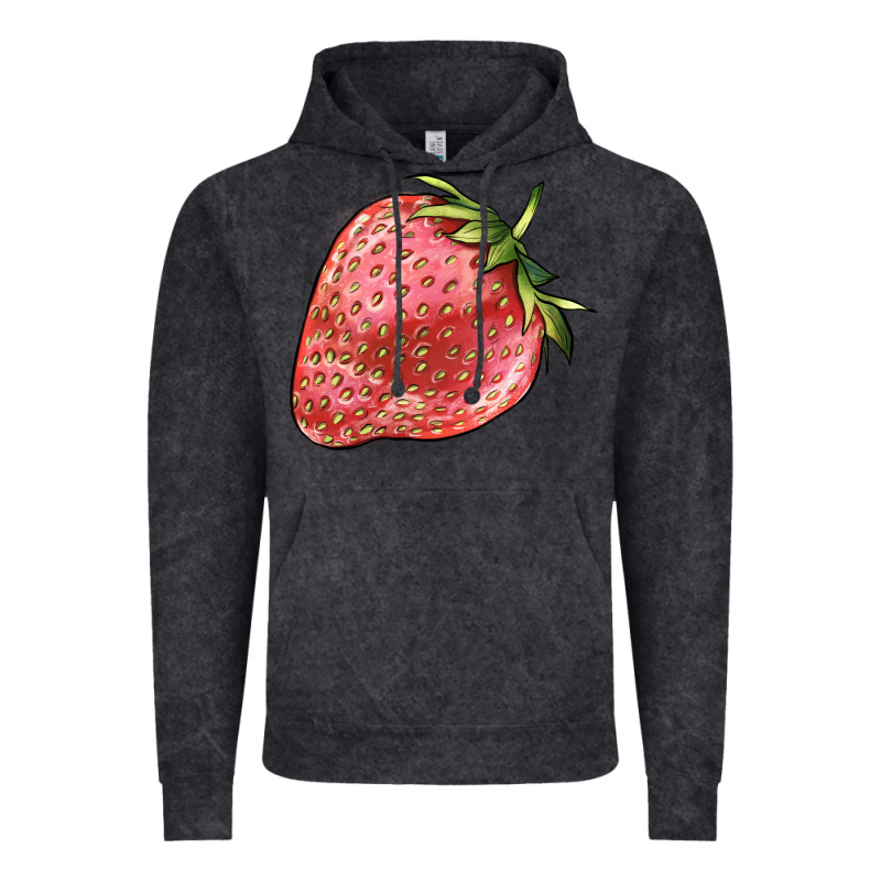 Strawberry Vintage Hoodie by BarkalooDesign | Teevron