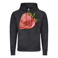 Vintage Black strawberry Vintage Hoodie - BarkalooDesign