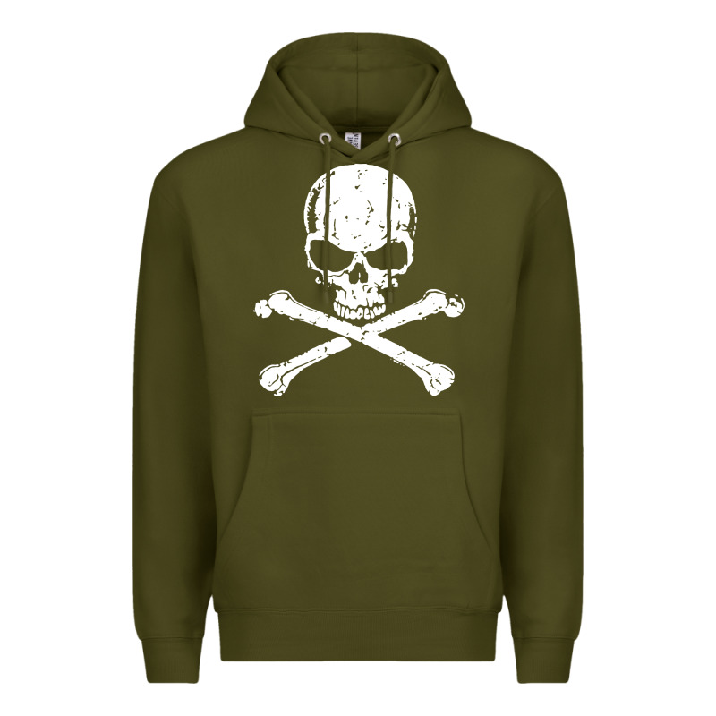 Pirates Adults Pirates Skull Crossbones Beard Premium Hoodie by artisFamous | Teevron