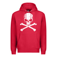 Cardinal pirates adults pirates skull crossbones beard Premium Hoodie - artisFamous