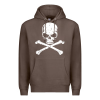 Coffee pirates adults pirates skull crossbones beard Premium Hoodie - artisFamous