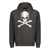 Smoke pirates adults pirates skull crossbones beard Premium Hoodie - artisFamous