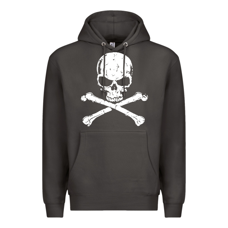 Pirates Adults Pirates Skull Crossbones Beard Premium Hoodie by artisFamous | Teevron