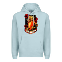 Blue Mist vintage image robert plant Premium Hoodie - artisFamous