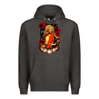 Smoke vintage image robert plant Premium Hoodie - artisFamous