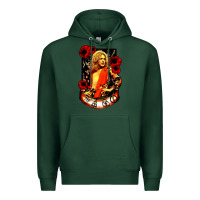Sports Green vintage image robert plant Premium Hoodie - artisFamous