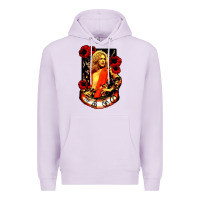 Lilac vintage image robert plant Premium Hoodie - artisFamous