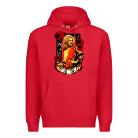 Red vintage image robert plant Premium Hoodie - artisFamous