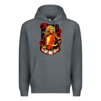 Rock vintage image robert plant Premium Hoodie - artisFamous
