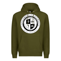 Army Green concordia university irvine Premium Hoodie - artisFamous