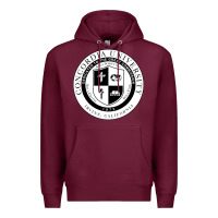 Burgundy concordia university irvine Premium Hoodie - artisFamous
