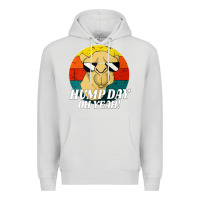 Dove Grey hump day Premium Hoodie - artisFamous