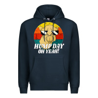 Navy hump day Premium Hoodie - artisFamous