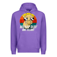 Purple hump day Premium Hoodie - artisFamous