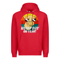 Red hump day Premium Hoodie - artisFamous