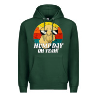 Sports Green hump day Premium Hoodie - artisFamous