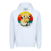 White hump day Premium Hoodie - artisFamous