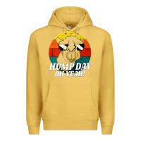 Antique Gold hump day Premium Hoodie - artisFamous