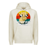 Oatmeal Heather hump day Premium Hoodie - artisFamous