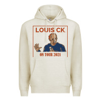 Oatmeal Heather LOUIS C.K. Premium Hoodie - artisFamous