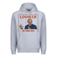 Heather Grey LOUIS C.K. Premium Hoodie - artisFamous