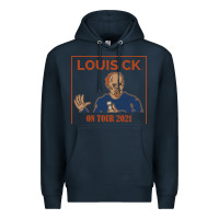 Navy LOUIS C.K. Premium Hoodie - artisFamous