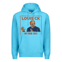 Ocean Blue LOUIS C.K. Premium Hoodie - artisFamous