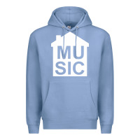 Colony Blue house music Premium Hoodie - artisFamous