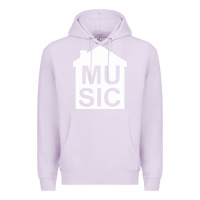 Lilac house music Premium Hoodie - artisFamous