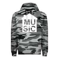 Slate Camo house music Premium Hoodie - artisFamous
