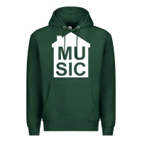 Sports Green house music Premium Hoodie - artisFamous