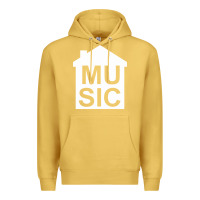 Antique Gold house music Premium Hoodie - artisFamous