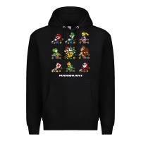 Black mariokart Premium Hoodie - artisFamous