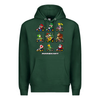 Sports Green mariokart Premium Hoodie - artisFamous
