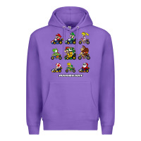 Purple mariokart Premium Hoodie - artisFamous