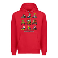 Red mariokart Premium Hoodie - artisFamous