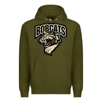 Army Green bismarck bobcats Premium Hoodie - artisFamous
