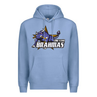 Colony Blue lone star brahmas Premium Hoodie - artisFamous