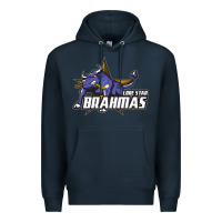 Navy lone star brahmas Premium Hoodie - artisFamous